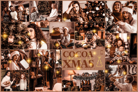 Download 10 Cocoa Xmas Mobile Lightroom Presets - Mobile Collection