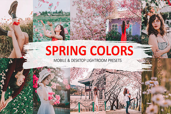 Download Spring Lightroom &amp; Mobile Preset - Mobile Collection