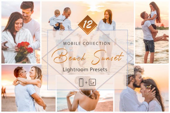 Download 12 Mobile Lightroom, Beach Sunset - Mobile Collection